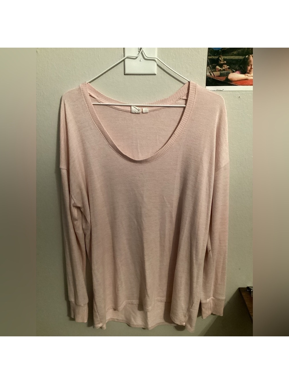 Women's Gap Large Pink Long Sleeve Top Tote4